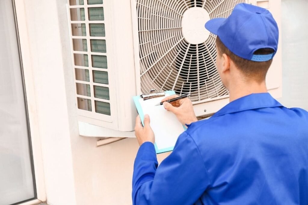 instalação de-ar-condicionado é necessária uma visita técnica antes